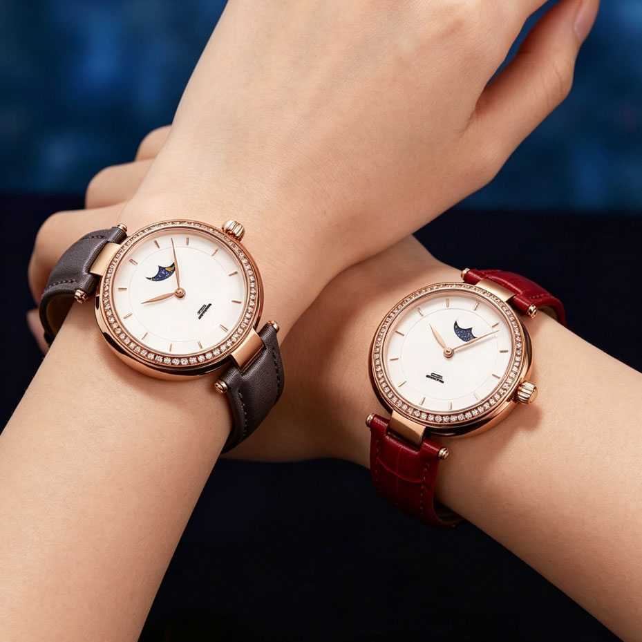 Luxury Watch Moon Phase - Beijing Watch vintage watches women skeleton