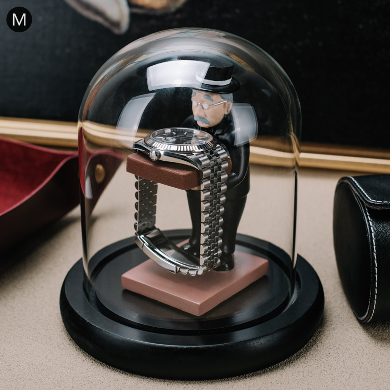 Luxury Watch Display - Table Vintage Watch Holder Organizer Case