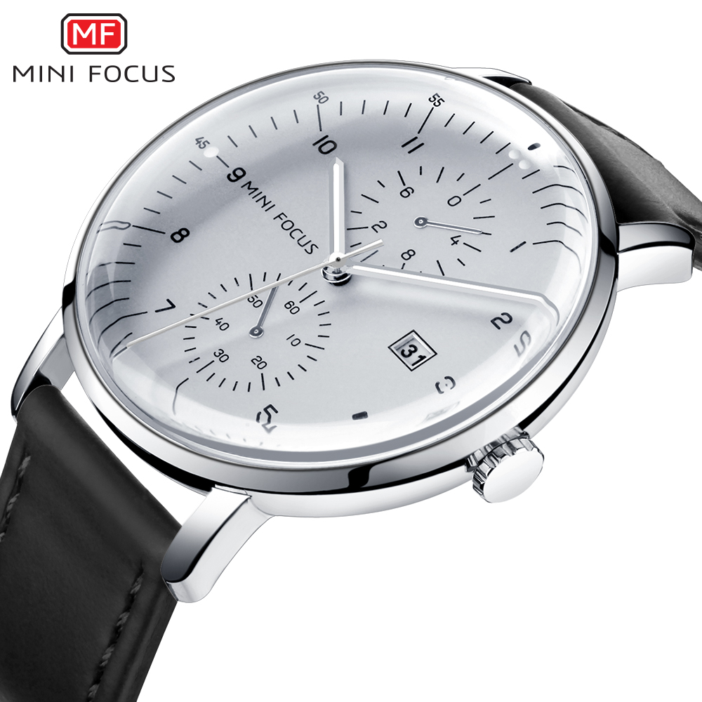 Luxury Watch Holder For Men - MINI FOCUS Men Watch Top Brand
