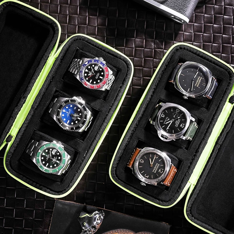 Luxury Tourist Watches 3slots  - Luxury Watch Holder For Men 评论和价格