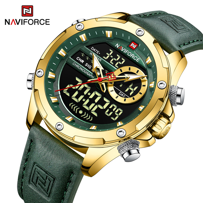 Naviforce Mens Wrist Watches 2 - Luxury Watch Holder For Men 评论和价格
