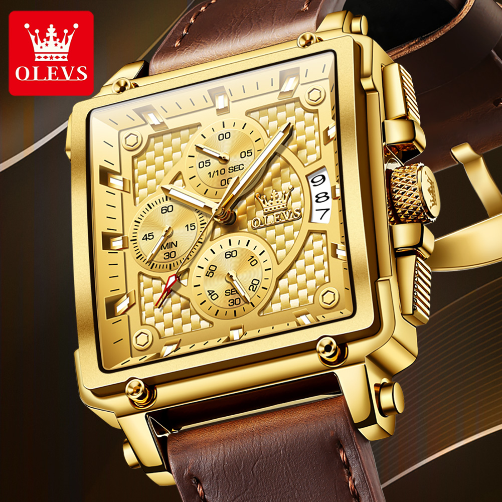 OLEVS Top Brand Men's Watches  - Luxury Watch Holder For Men 评论和价格