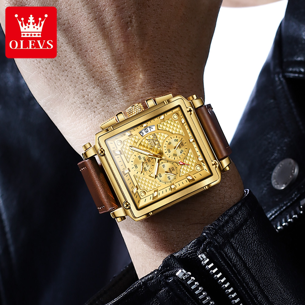 OLEVS Top Brand Men's Watches  - Luxury Watch Holder For Men 评论和价格