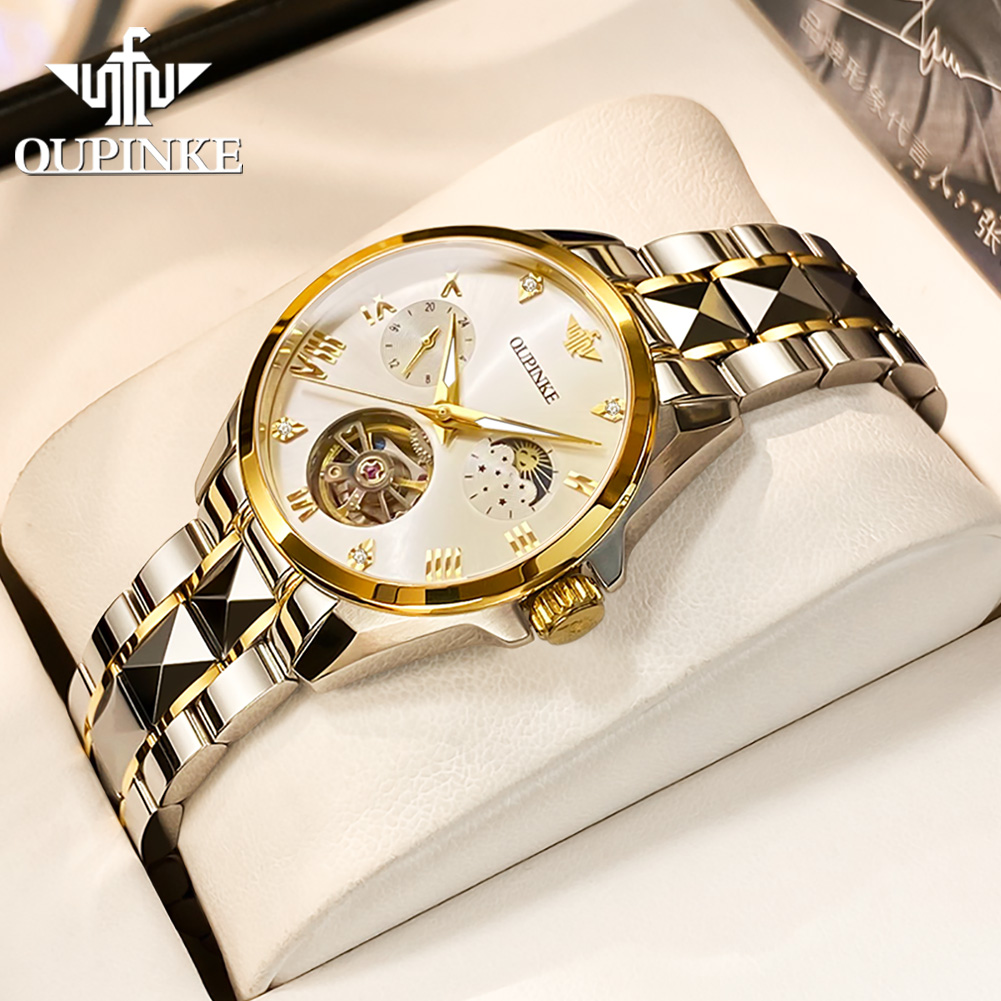 OUPINKE 3202 Luxury Business A - Luxury Watch Moon Phase 评论和价格