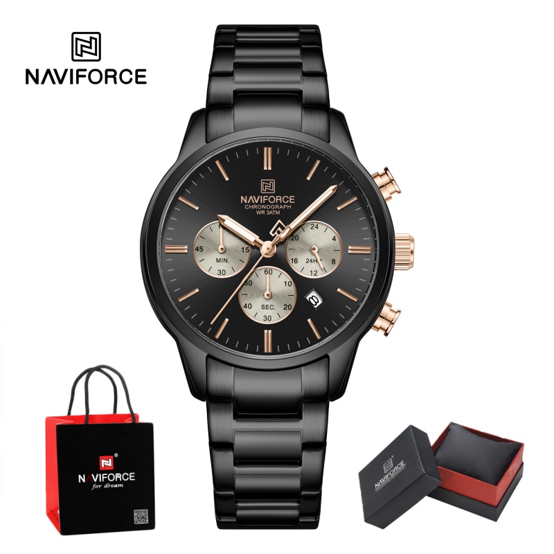 NAVIFORCE Men Quartz Chronogra - Luxury Watch Display 评论和价格