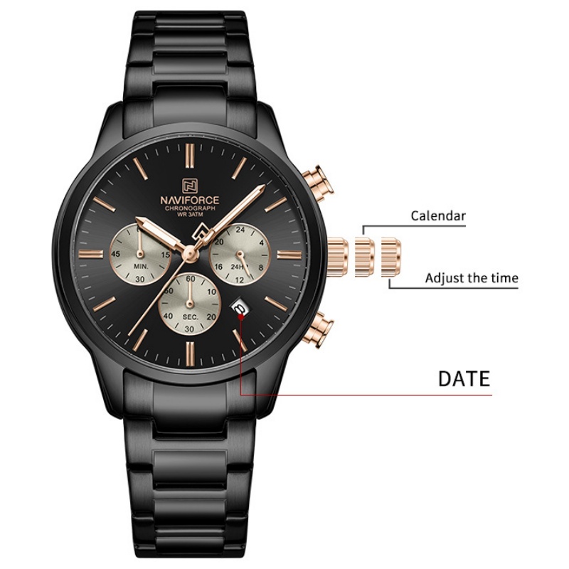 NAVIFORCE Men Quartz Chronogra - Luxury Watch Display 评论和价格