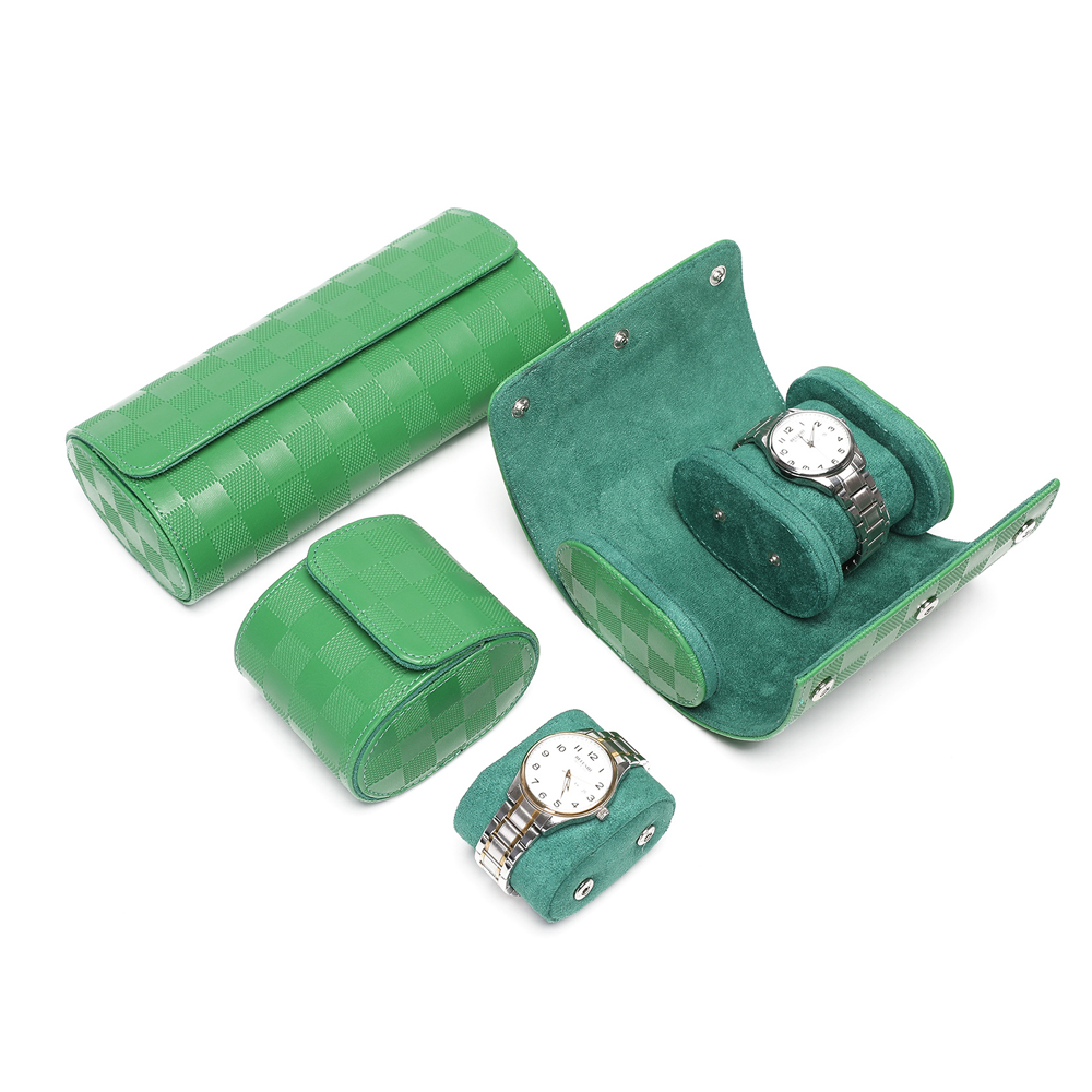 Luxury Leather Watch Roll Gift - Luxury Watch Holder For Men 评论和价格
