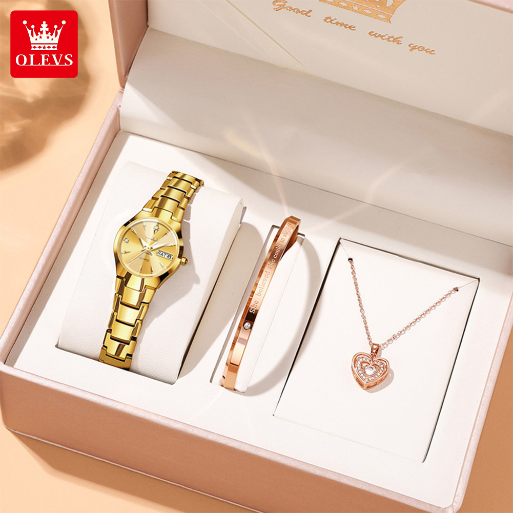 OLEVS Ladies Watch 8697 Luxury - Luxury Watch Display 评论和价格