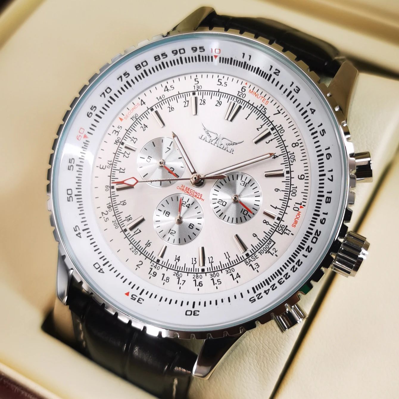 JARAGAR Pilot Automatic Watch  - Luxury Watch Holder For Men 评论和价格
