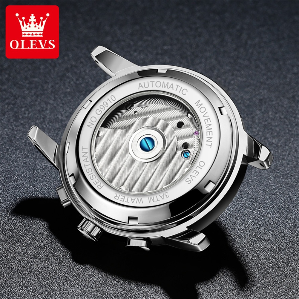 OLEVS 9910 Brand Original Auth - Luxury Watch Holder For Men 评论和价格